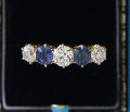 Engagement Ring 2 - Antique Sapphire And Diamond Ring Engagement Ring 2 - Antique Sapphire And Diamond Ring